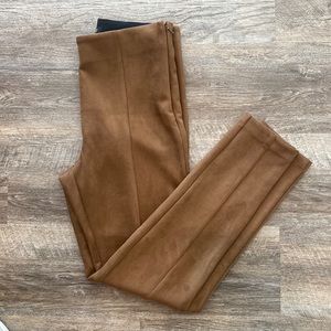 Brand new with tags size 4 brown suede dress pants